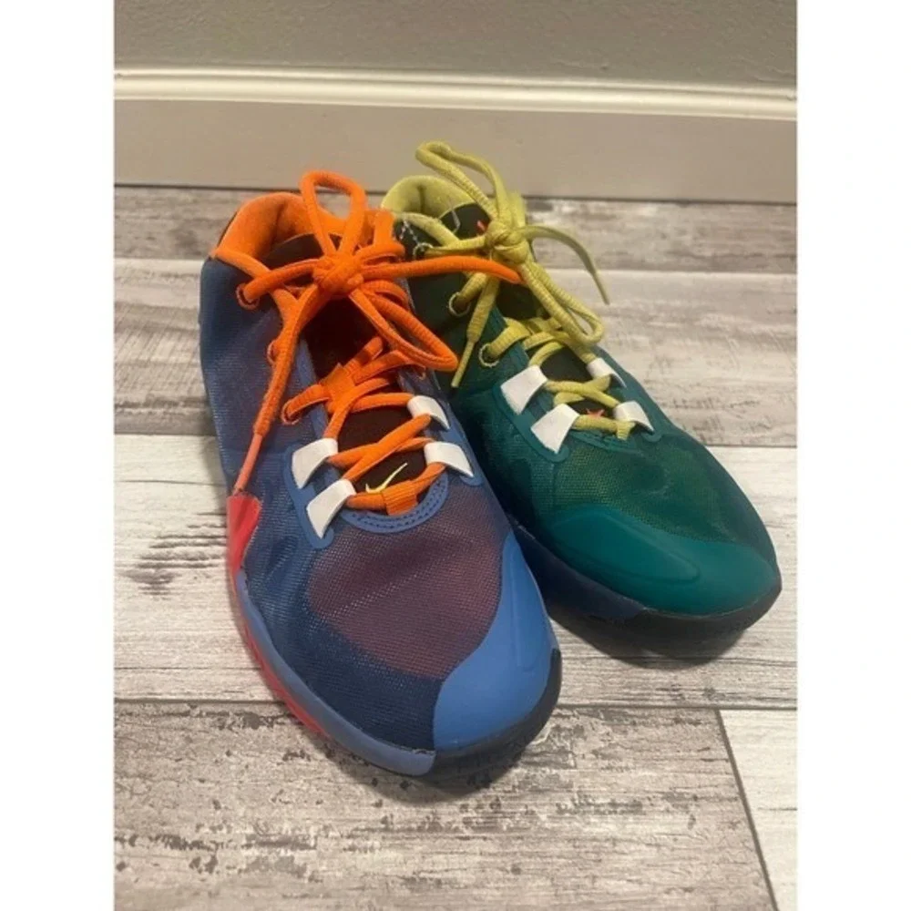 Nike Giannis Immortality 2 Basketball Shoes Multi-Color‎ Mismatched Sneakers
